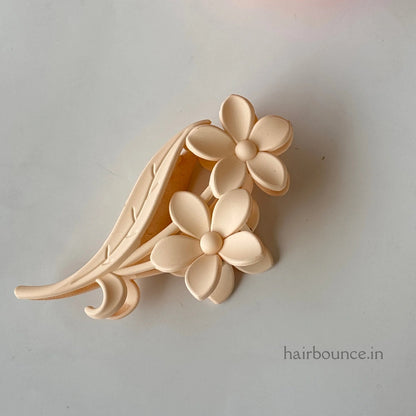 Flower Matte Hair Claw