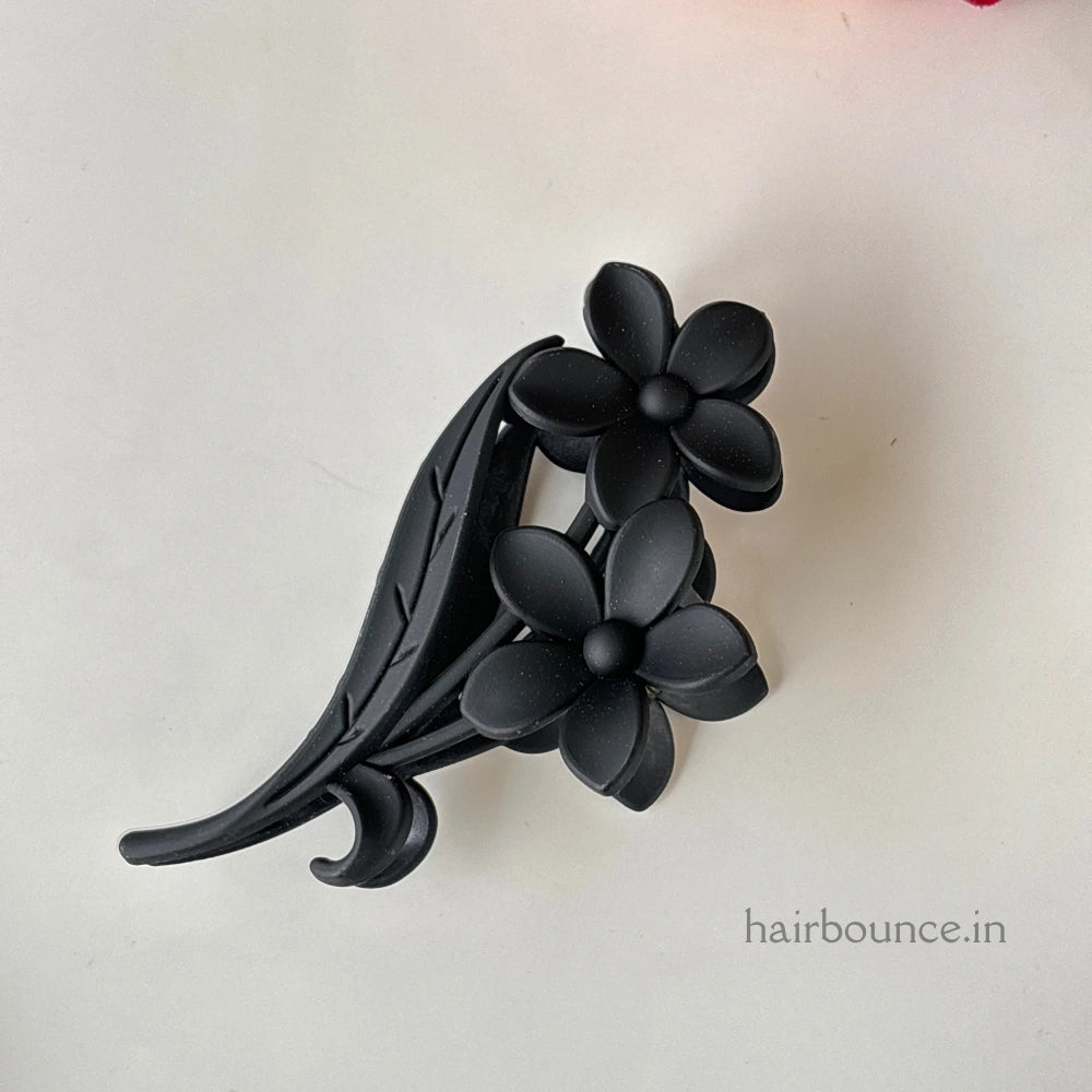 Flower Matte Hair Claw