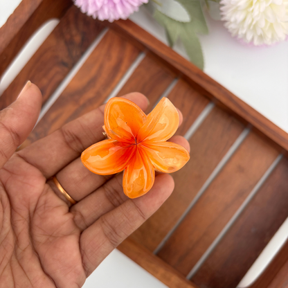 Paradise Flower Hair Claw - Medium