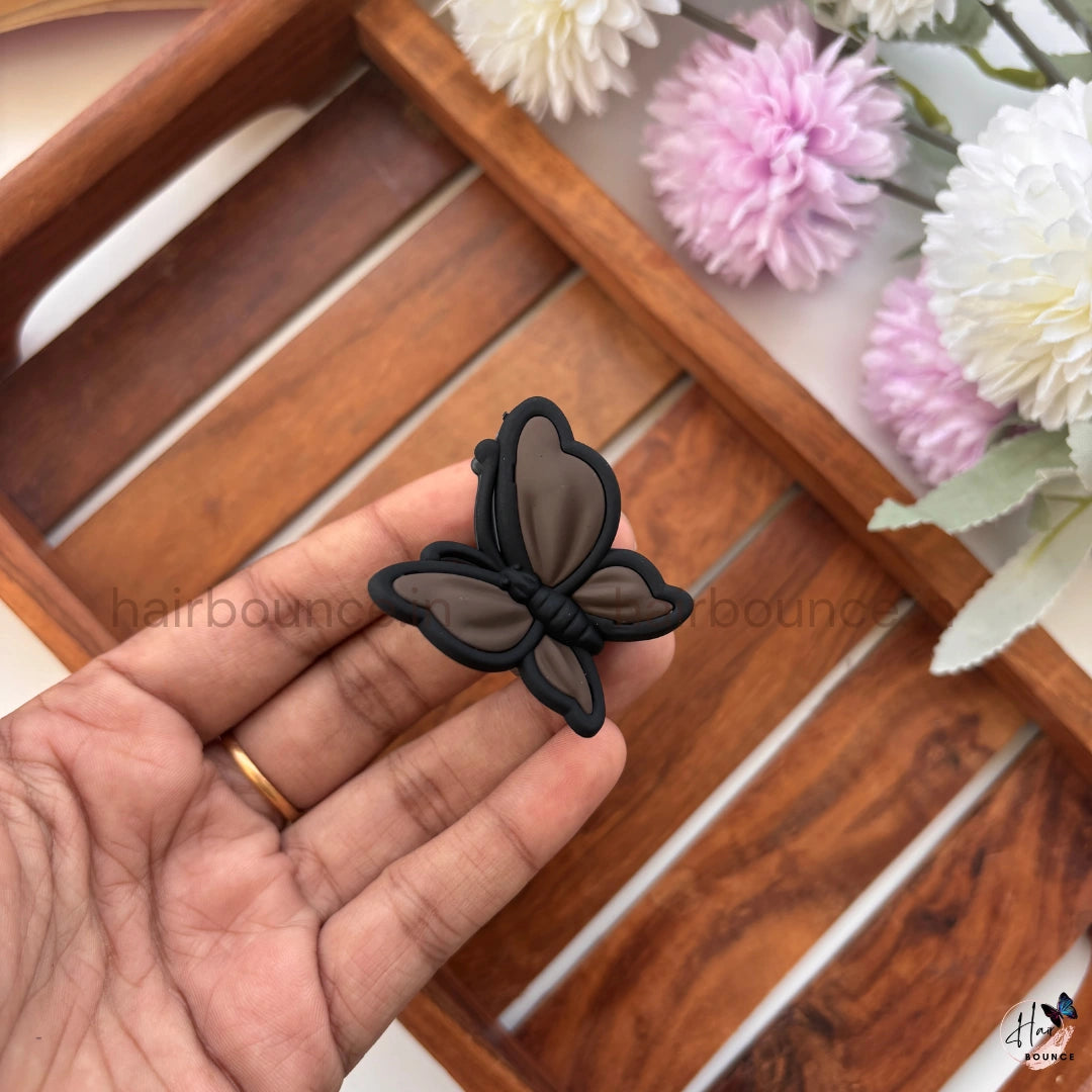 Flutter Charm Butterfly Hair Claw – Small