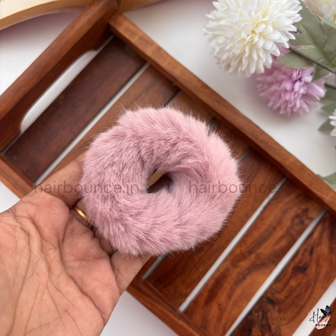 Luxe Faux Fur Scrunchie