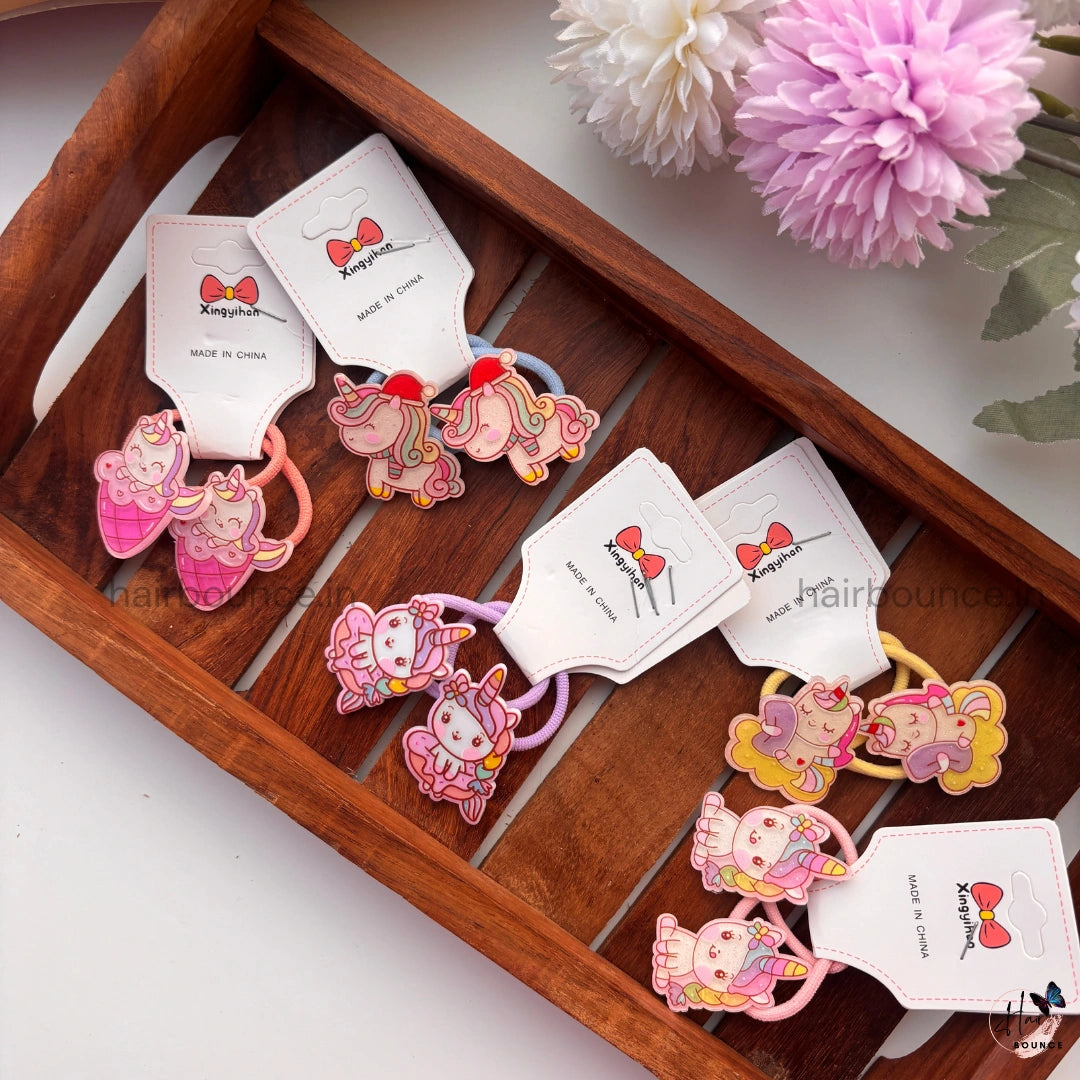 Unicorn Star Rubber Bands