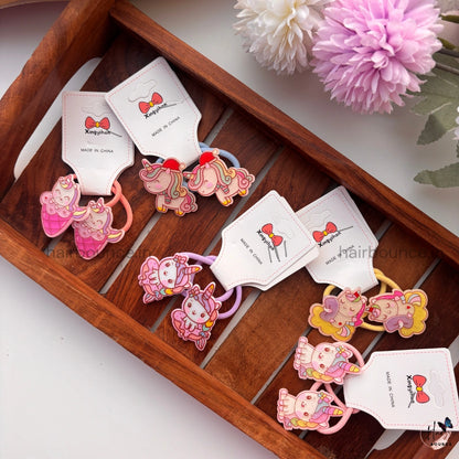 Unicorn Star Rubber Bands