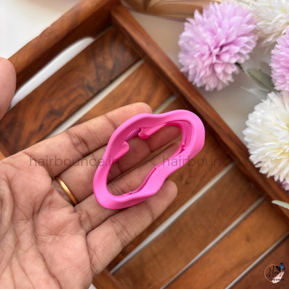Cloud Shape Hair Claw – Medium