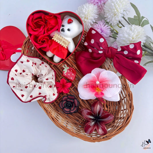 Cupid's Love Hair Accessory Gift Hamper