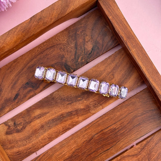 Lavender Gem Center Clip