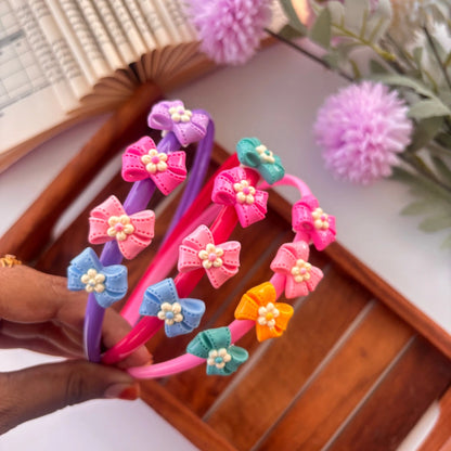 Bow Flower Headband