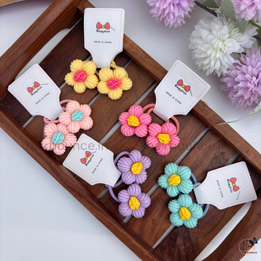 Bloom Bud Kids Hair Ties – Pack of 2