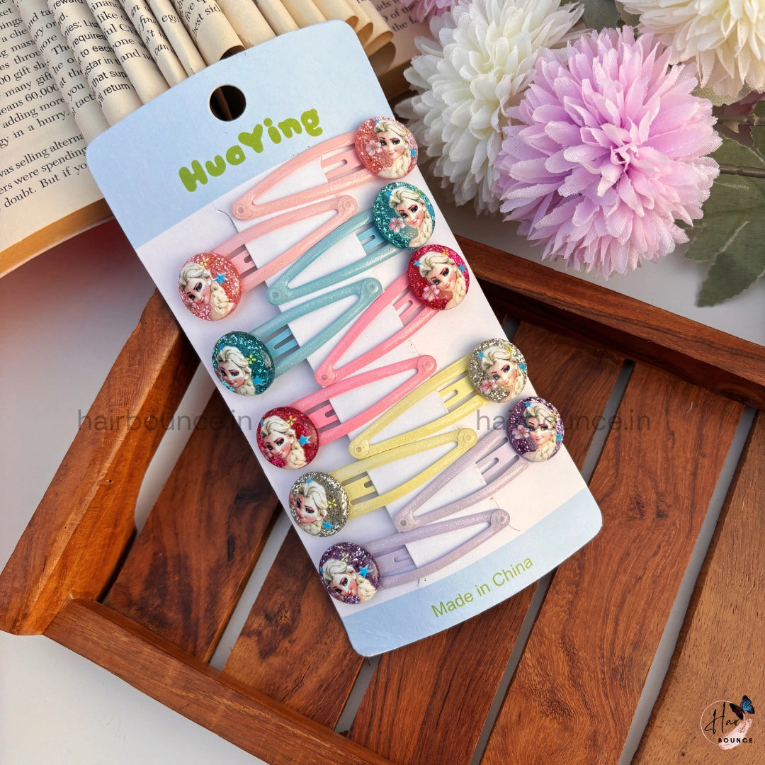 Playful Tic Tac Hair Clip - Set 0f 10