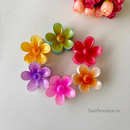 Medium Flower Hair Claw