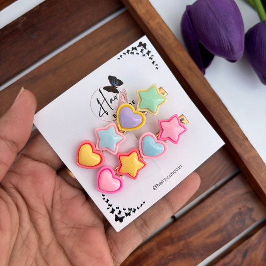 Twinkle Love Hair Clip - Assorted Colours