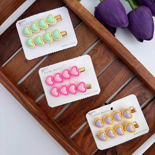 Candy Heart Hair Clip