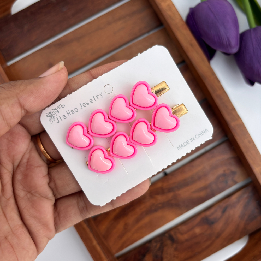 Candy Heart Hair Clip