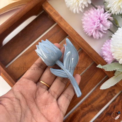Blooming Tulip Hair Claw – Large