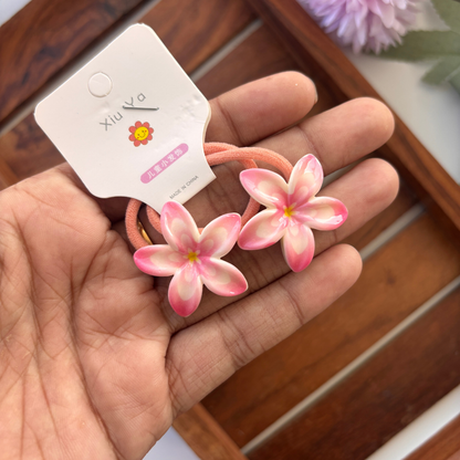 Pastel Blossom Hair Tie