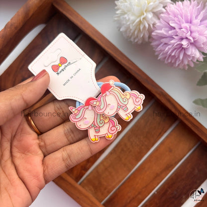 Unicorn Star Rubber Bands