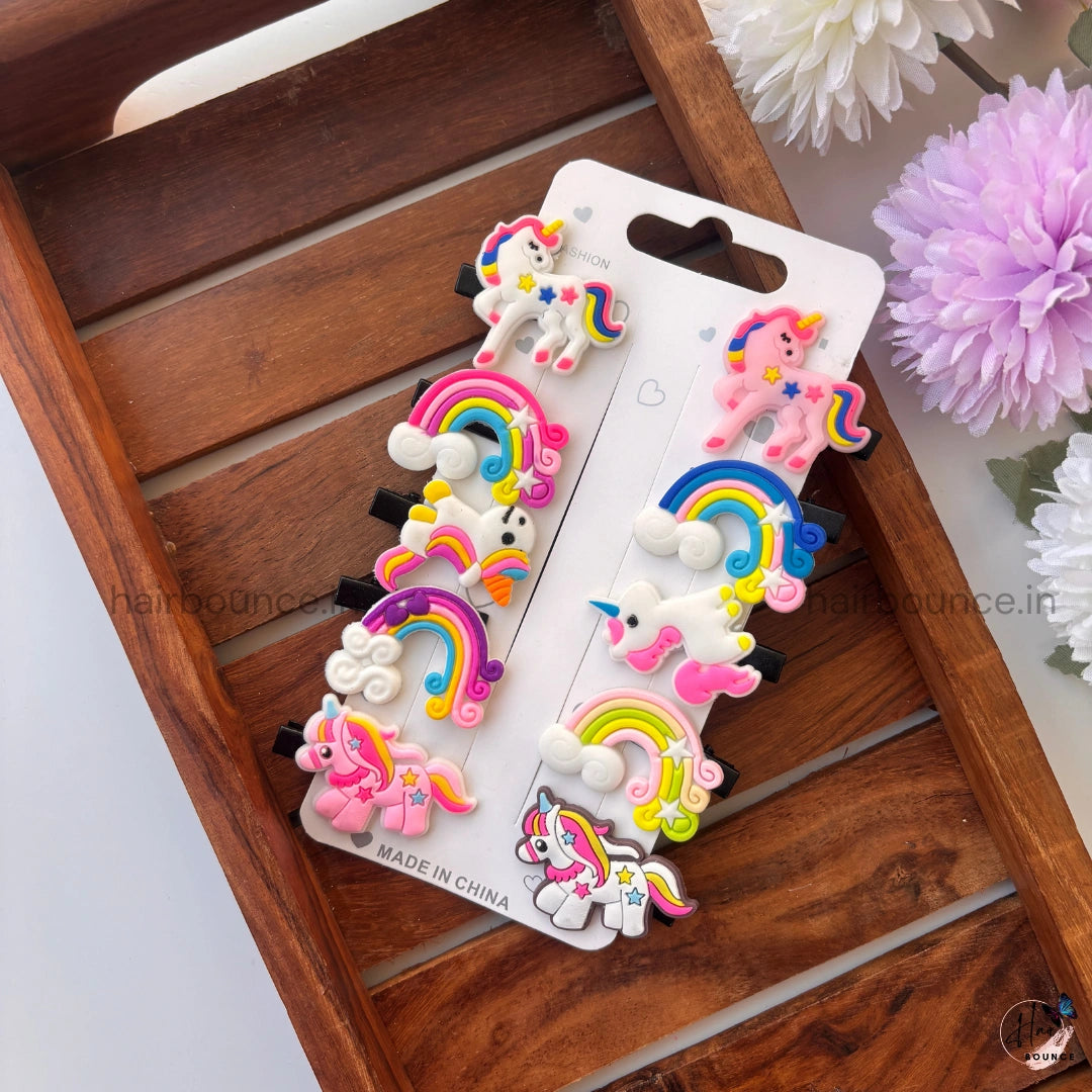 Cute Fantasy Mix Kids Hair Clips