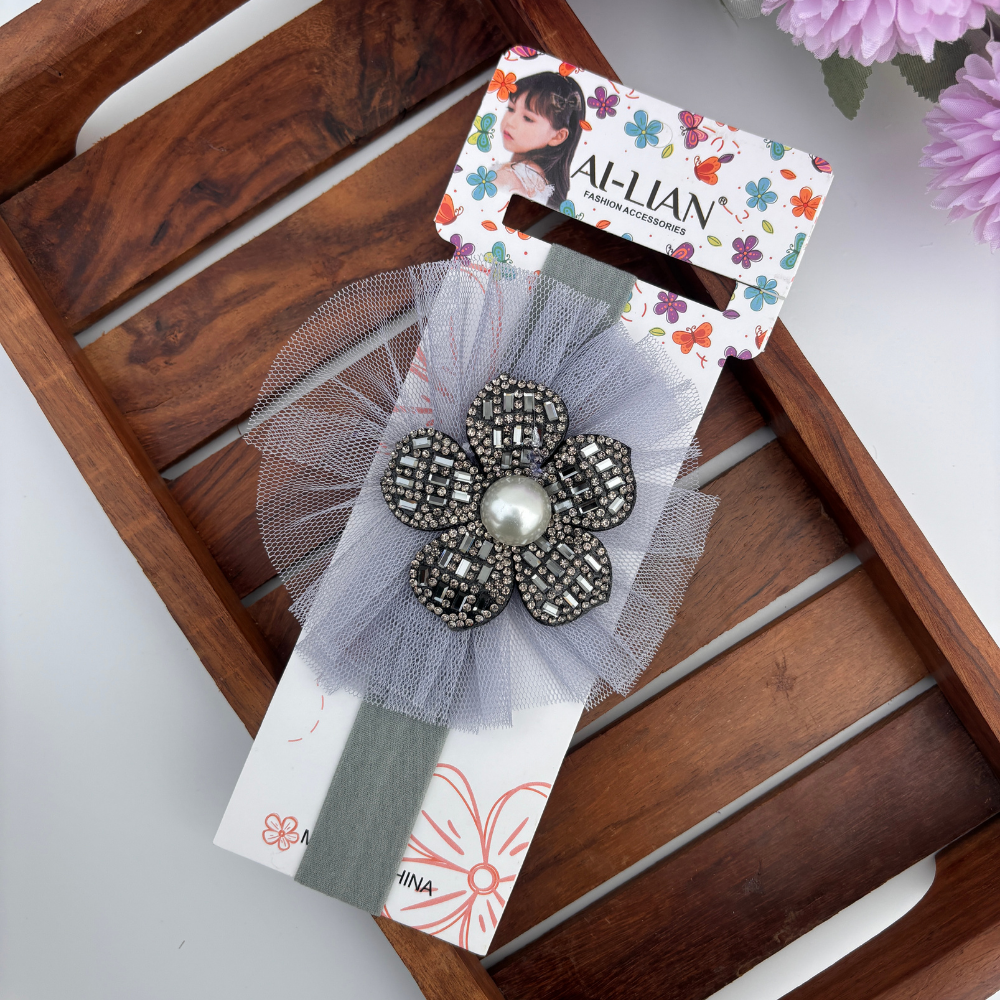 Ivory Sparkle New Born Headband
