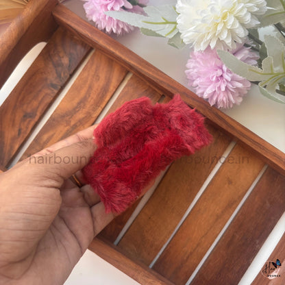 Colourful Rectangle Fur Claw - Large
