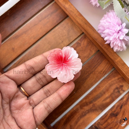 Shinny Hibiscus Hair Claw – Small