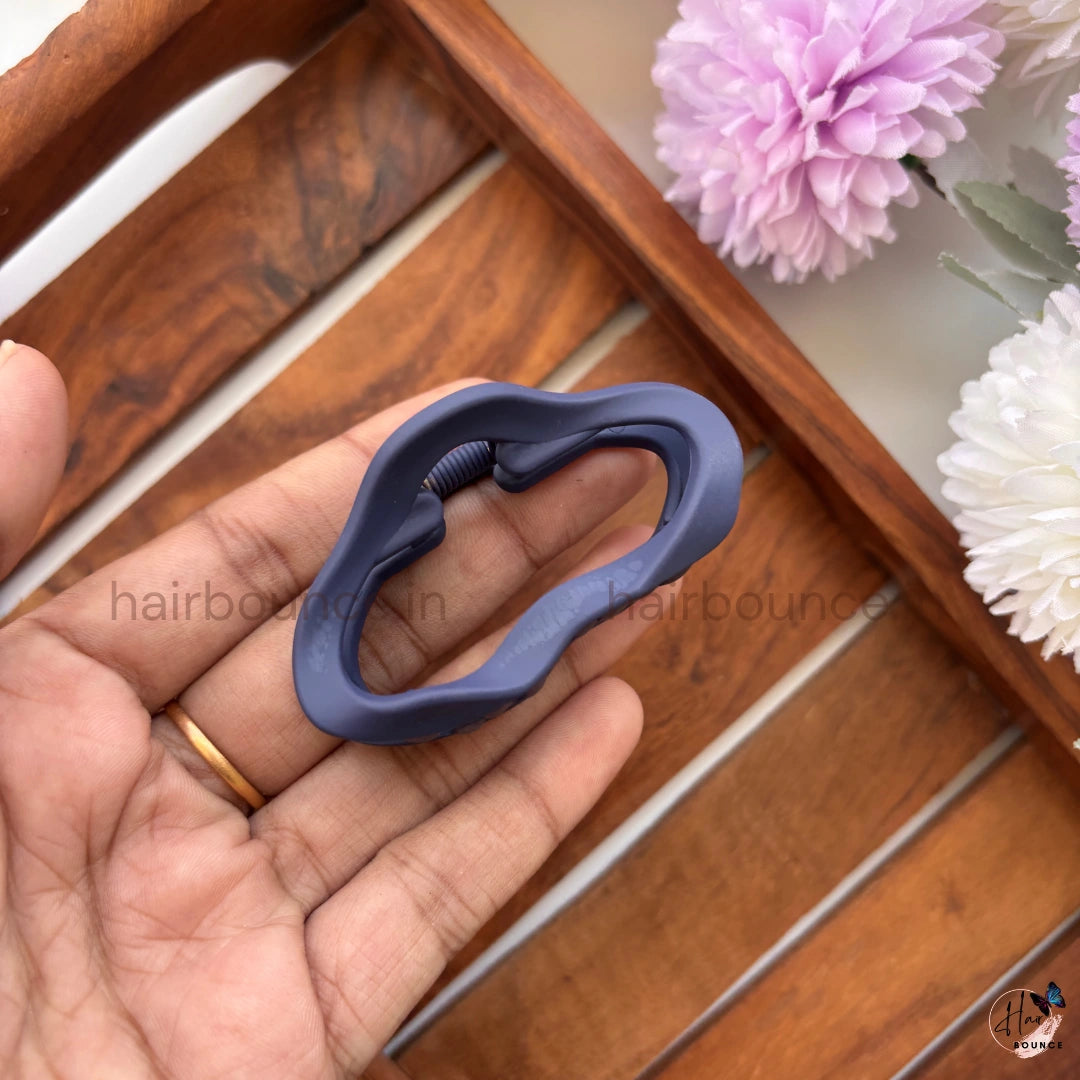 Cloud Shape Hair Claw – Medium