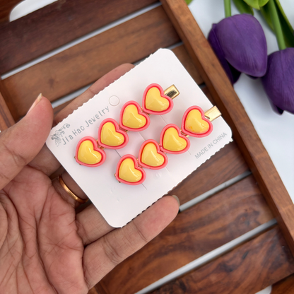 Candy Heart Hair Clip