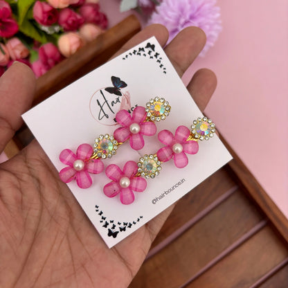 Pearl Stone Bloom Clip