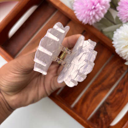 Pearl Shell Hair Claw - Medium