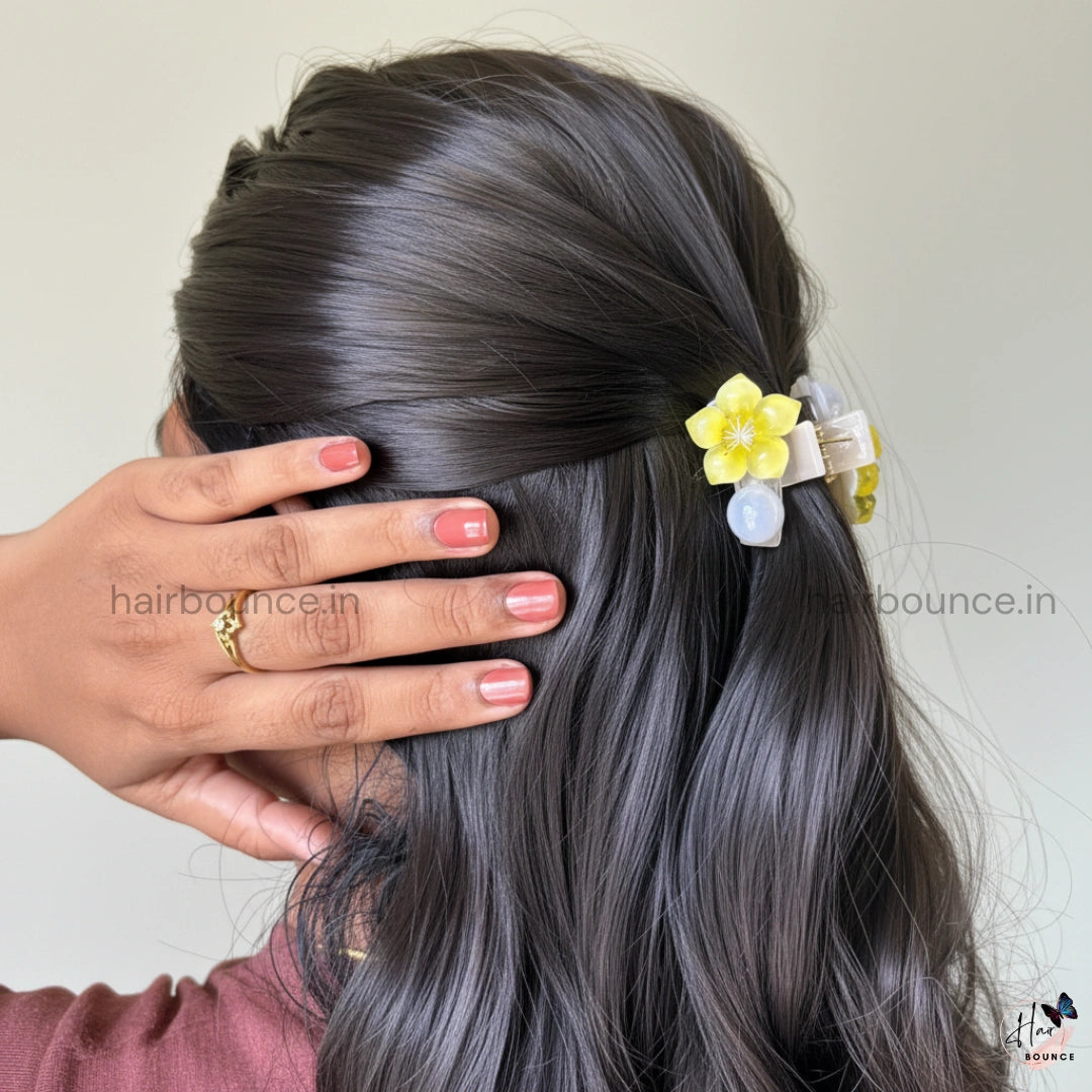 Dreamy Bloom Hair Claw – Pack of 2