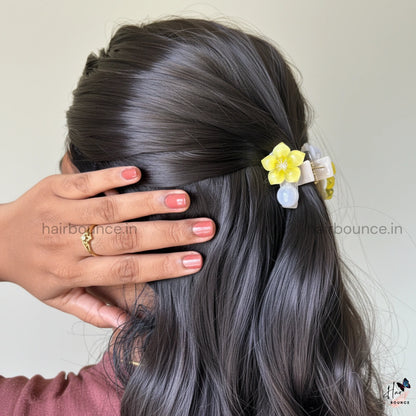 Dreamy Bloom Hair Claw – Pack of 2
