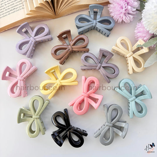 Ribbon Bliss Hair Claw – Medium