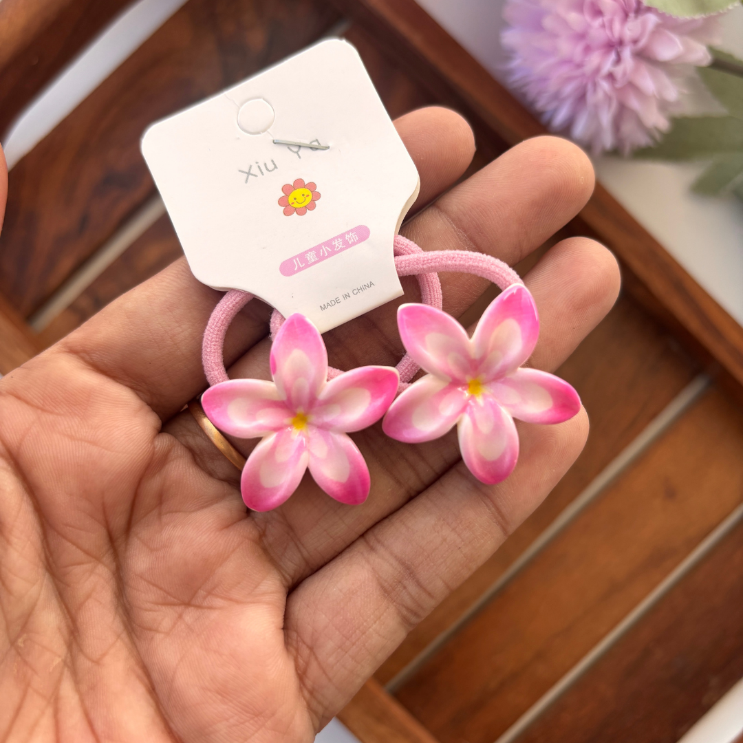 Pastel Blossom Hair Tie
