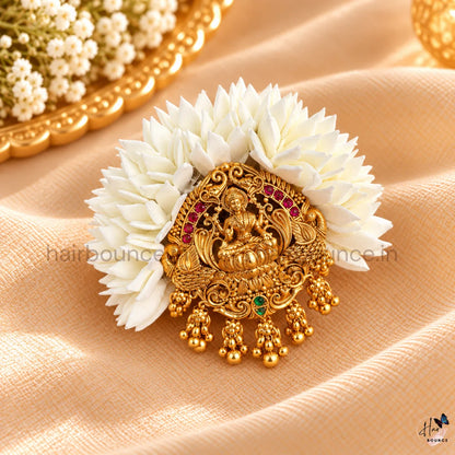 Iruvachi Lakshmi Temple Hair Clip