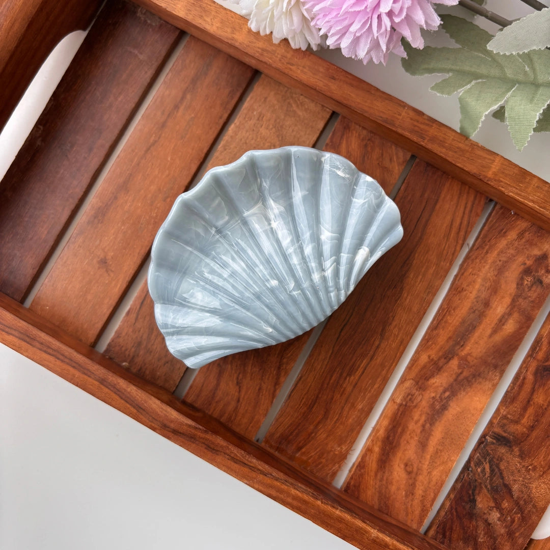 Shiny Seashell Hair Claw – Large