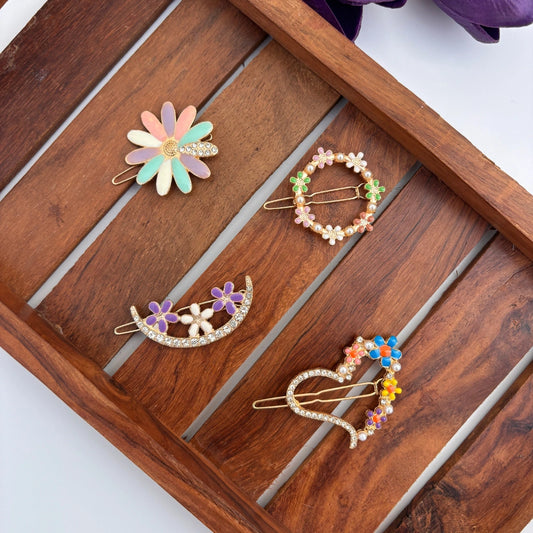 Floral Fantasy Hair Clip