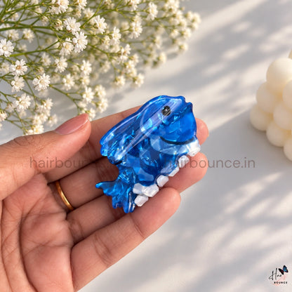 Colourful Fish Hair Claw – Medium