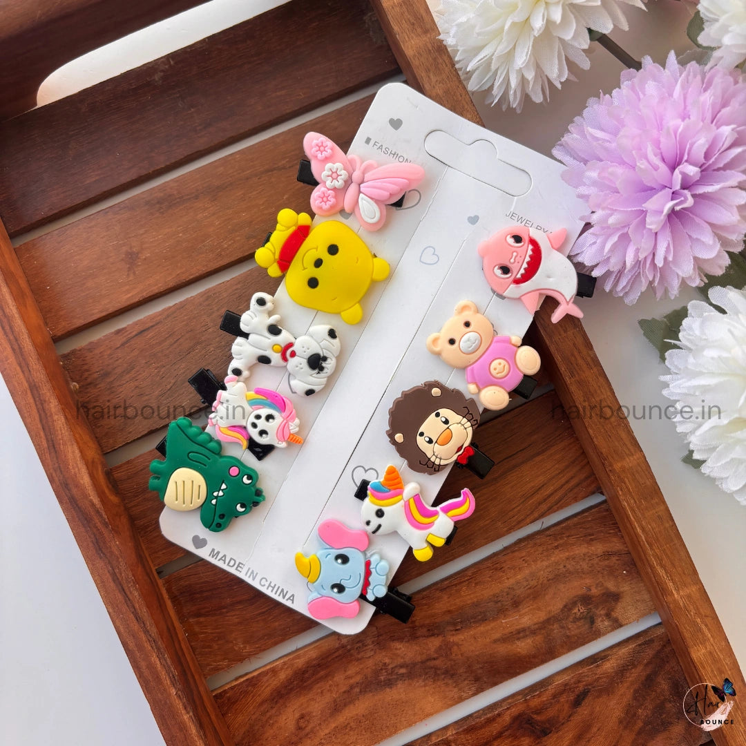 Cute Fantasy Mix Kids Hair Clips