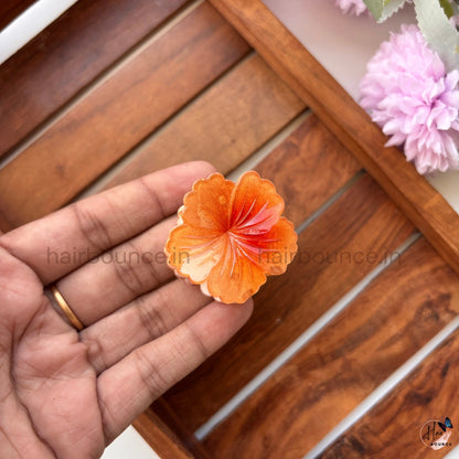 Shinny Hibiscus Hair Claw – Small