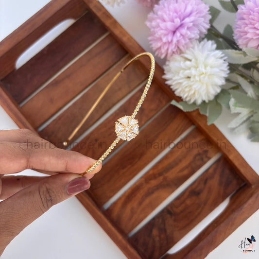 Royal Crystal Blossom Kids Headband