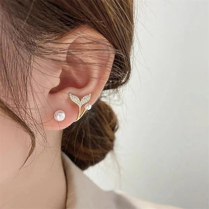 Mermaid Tail Dangle Earrings