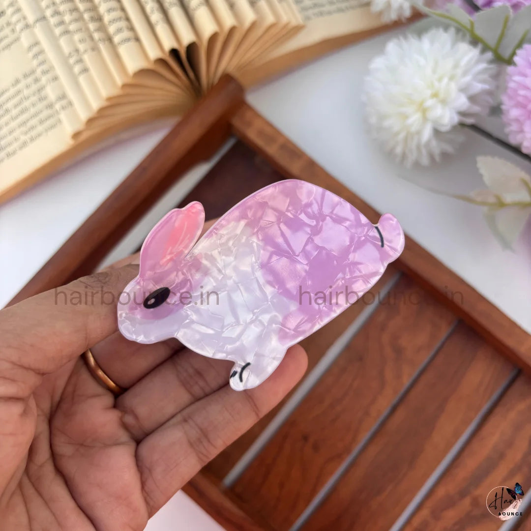Cute Bunny Hair Claw – Large
