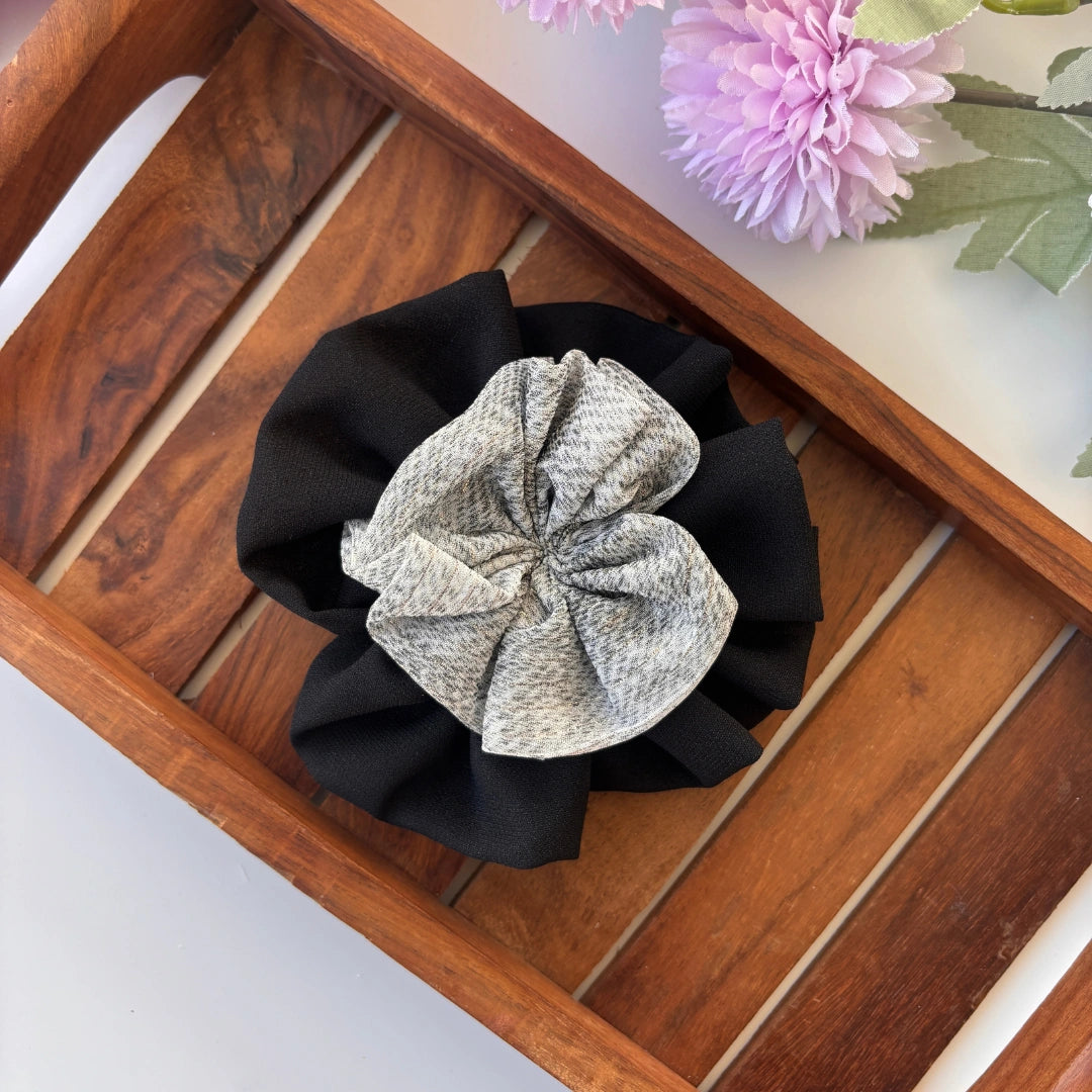 Dual Tone Fabric Bow