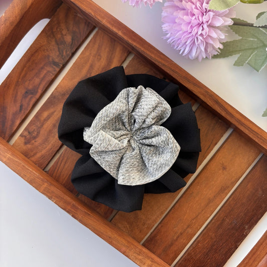 Dual Tone Fabric Bow