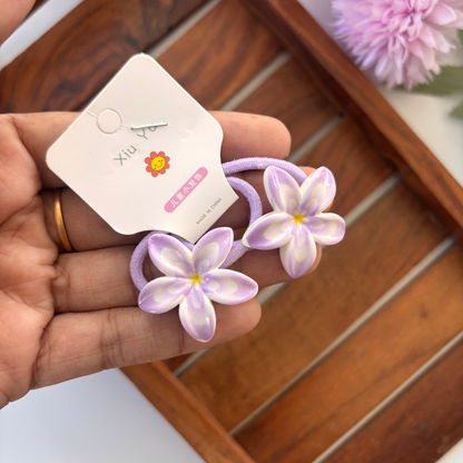 Pastel Blossom Hair Tie
