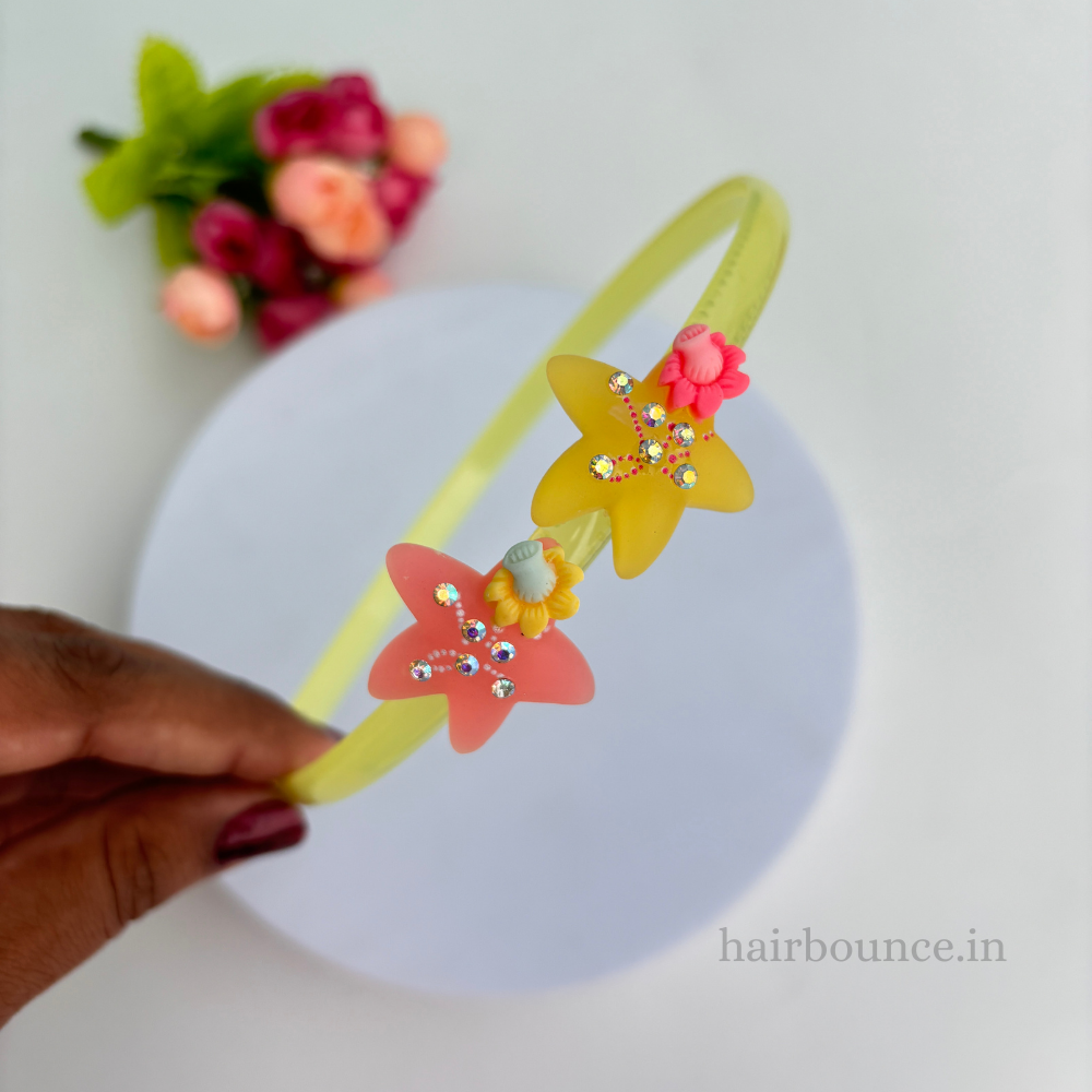 Star Pot Flower Headband