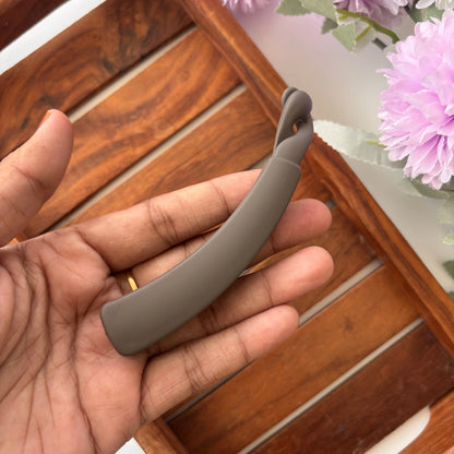 Matte Twist Banana Clip – Large