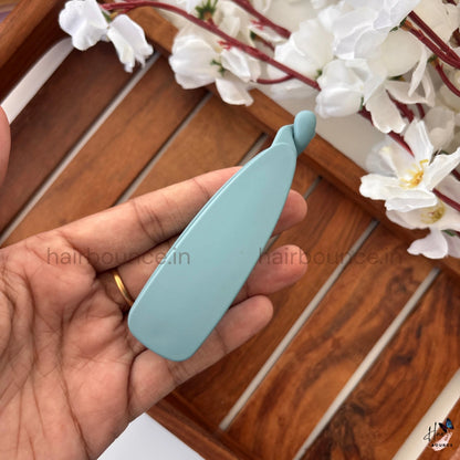 Solid Matte Banana Hair Clip – Medium