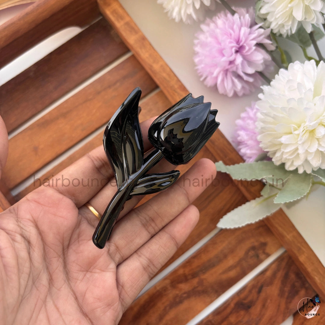 Blooming Tulip Hair Claw – Large