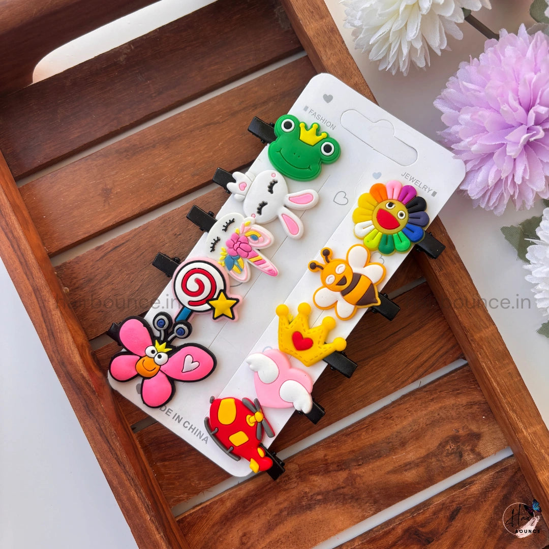 Cute Fantasy Mix Kids Hair Clips