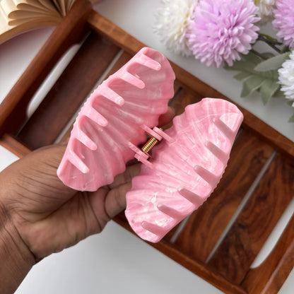 Shiny Seashell Hair Claw – Large